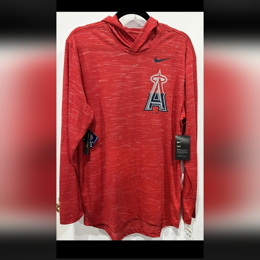 Nike Angels Red Long Sleeve Hoodie